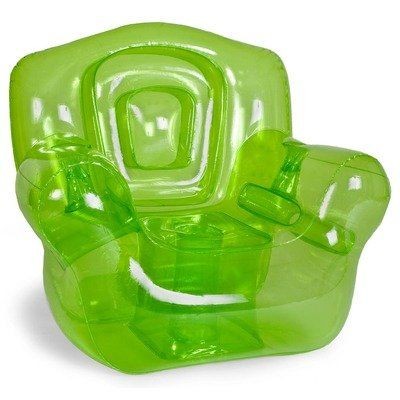 Green Inflatable Chair ( 41"W x 38"H x 35"D)