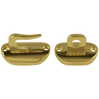 Plated Metal Hook & Eye