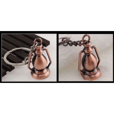 Retro Oil Lamp Key Chain