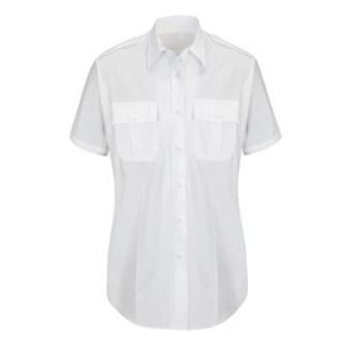 Horace Small™ Women's Short Sleeve New Dimension® Plus White Shirt