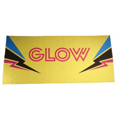 28 x 58 Silk Touch Sublimated Beach Towel - Sublimation