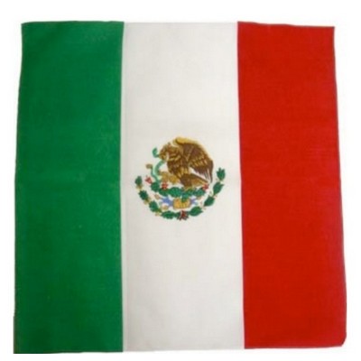 Mexican Flag Bandanna