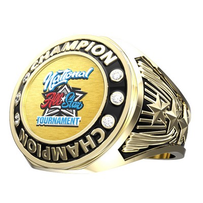 Vibraprint® Bright Star Championship Rings