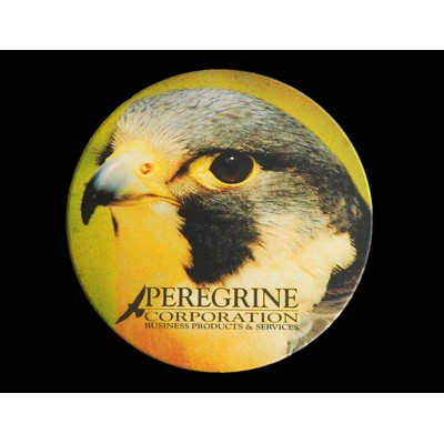 4.25" Round Absorbent Stone Coasters Matte Finish (overseas production)