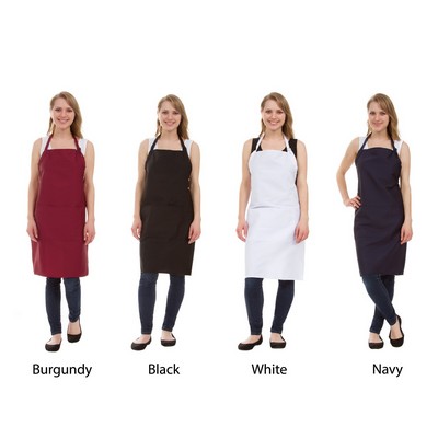 Classic Kitchen Apron, Chef Apron, Restaurant Apron, Full Length