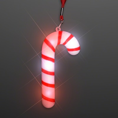 Light Up Candy Cane Necklace - BLANK