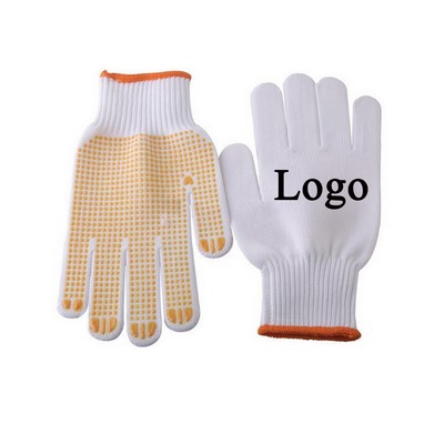 Work Gloves w/PVC Dots