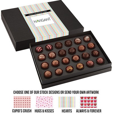 Valentine's Day 24 Piece Decadent Truffle Box