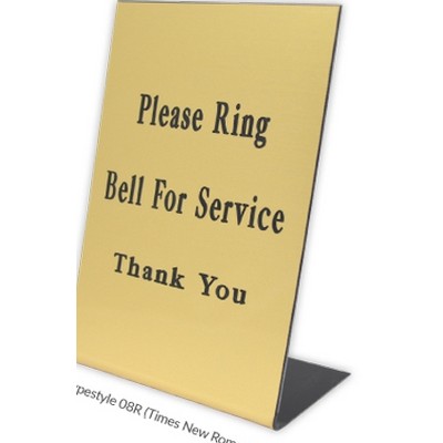 Digital Full Color Pedestal Signs (12"x10")