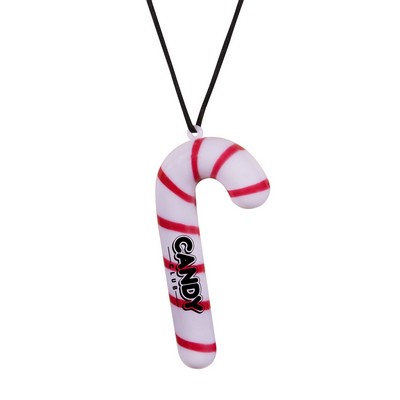 LED Candy Cane Necklace