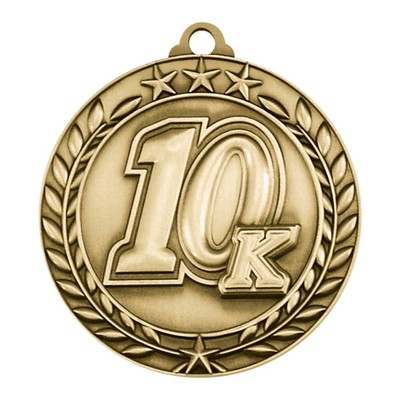 1.75" Wreath Award 10K Medal