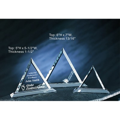 Triangle Awards optical crystal award Trophy