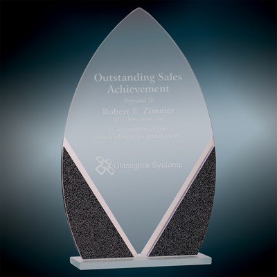 Designer Oval Glass Award