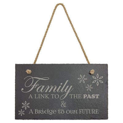 Rectangle Laserable Slate Plaque, 11-3/4"x7"