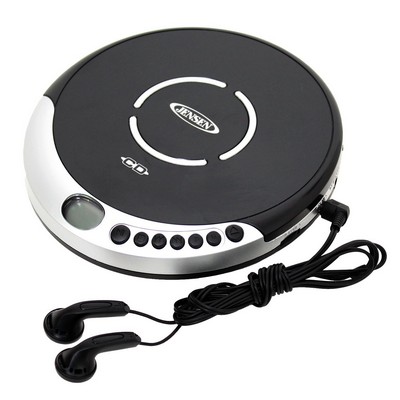 Jensen Portable CD Player w/Bass Boost & FM Receiver