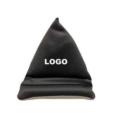 2-in-1 Cell phone holder with micro-fiber cleaner/Triangle Cell phone holder 2-in-1 Cell phone hold