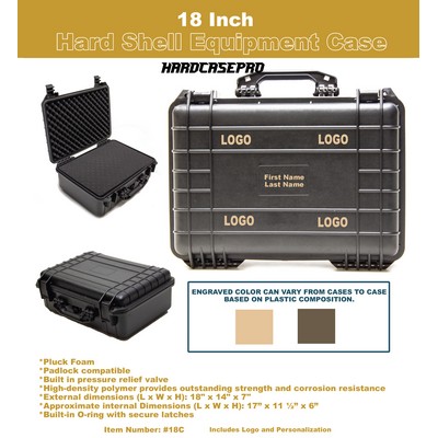 18" Hard Shell Equipment Case