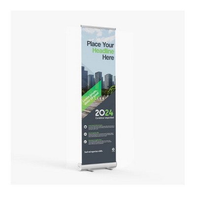 24 X 79 Retractable Banner Stand