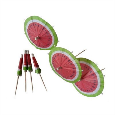 Various Paper Cocktail Toothpick Umbrellas