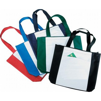 Poly Zippered Tote Bag