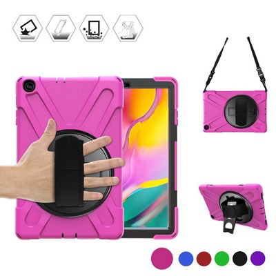 Kidder Galaxy Tab A 10.1 360 degree Rotating Case (Pink)