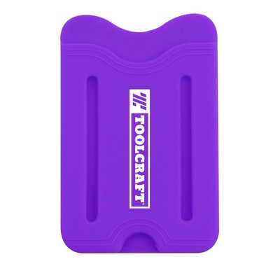 Silicone Wallet w/Finger Slot