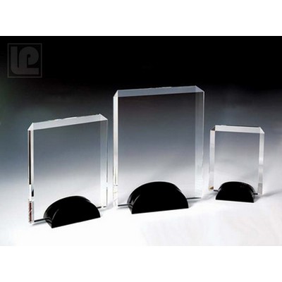 Rectangle Optical Crystal Award 10.5"H