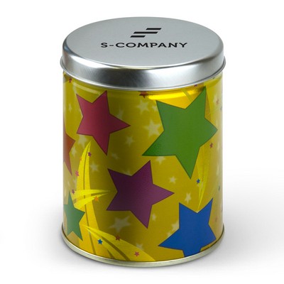 Tall Holiday Printed Gift Tins