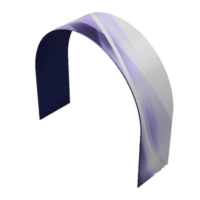 WaveLine® Round Arch w/Hardware & Double Sided Graphic (116"x111"x36")