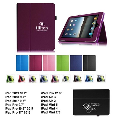 Kidder iPad 10.2" Leatherette Stand Case (Purple)