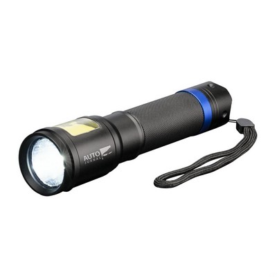 The Wesson COB Metal Flashlight - Blue