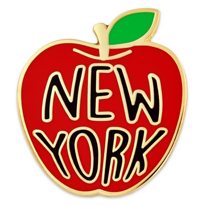 New York Apple Pin