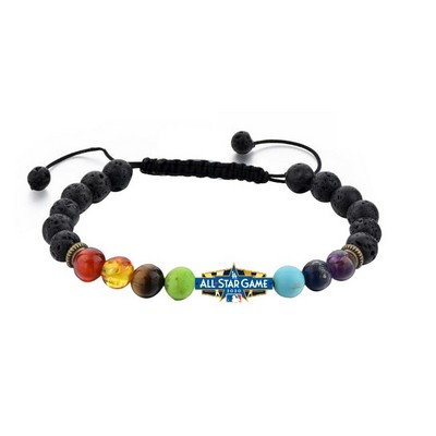 Chakra Bracelet Logo Charm