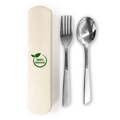 School-friendly Stainless Steel Utensil Set