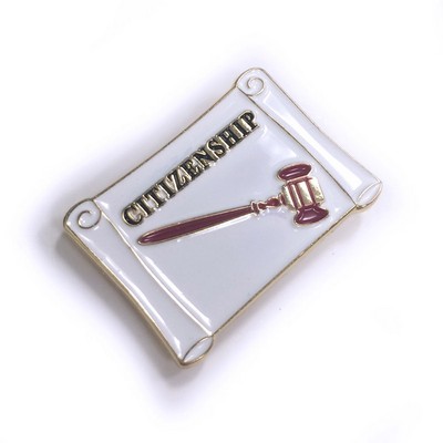 1" Citizenship Lapel Pin