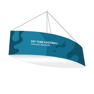 Sky Tube Football Hanging Banners, Single Sided package