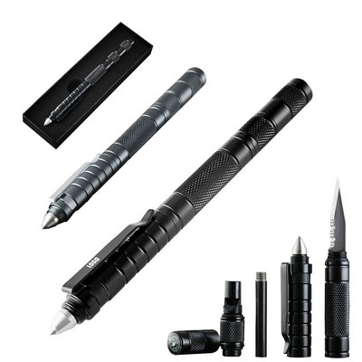 5 in 1 Tactical Pen w/Survival Tools