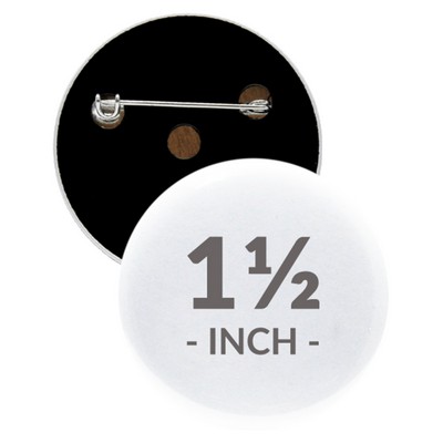 1 1/2 Inch Round Custom Buttons