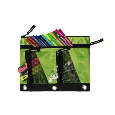 Binder Pencil Bag School Pouch Pen Holder