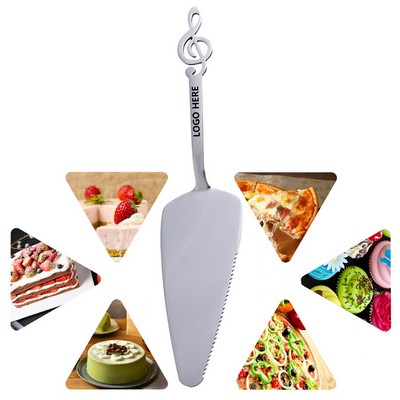 Music Note Triangle Serrated Cake Spatular Cutter