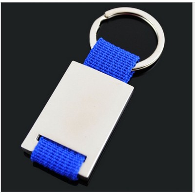 Square Metal Key Tags