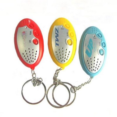 Voice Recorder LED Keychain