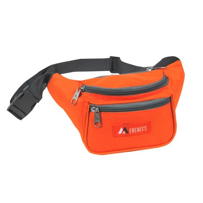 Everest Small Orange/Gray Signature Waist Pack