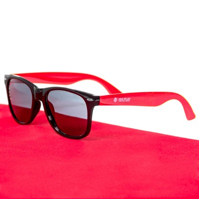 Custom Two Tone Plastic Sunglasses