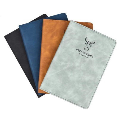 Office Business Discolor PU Notebook