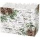 Large White Birch Theme Gift Basket Box