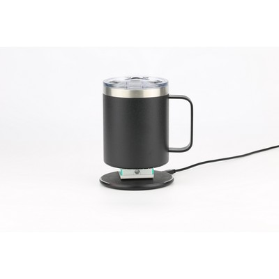 10oz Wireless Charging Coffee Mug Warmer Set