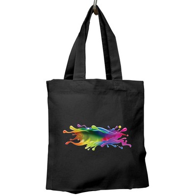 Small Cotton Tote Bag - Full Color Transfer (8"x8"x1")