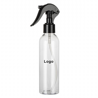 Plastic Spray Bottles with Mouse Trigger 200ml Clear