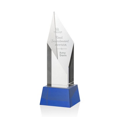 Vertex Award on Base - Optical/Blue 10"